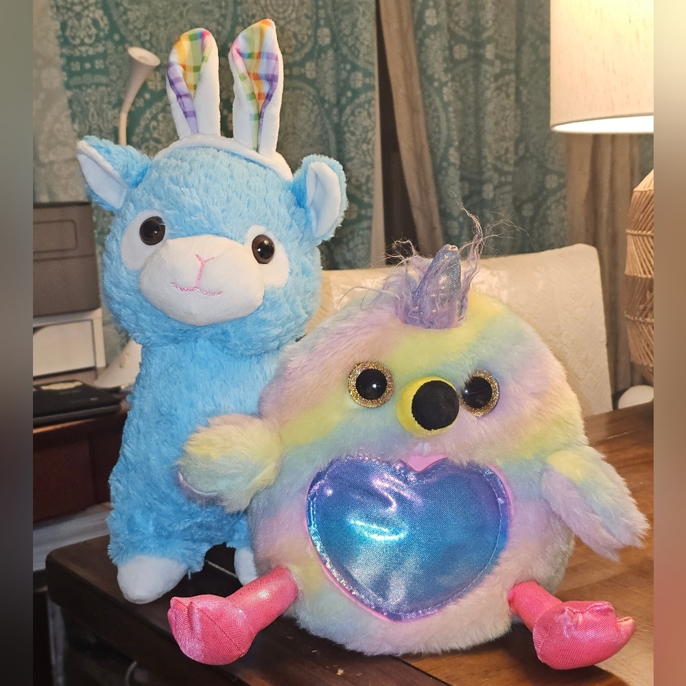 Colorful Plush Toy Set